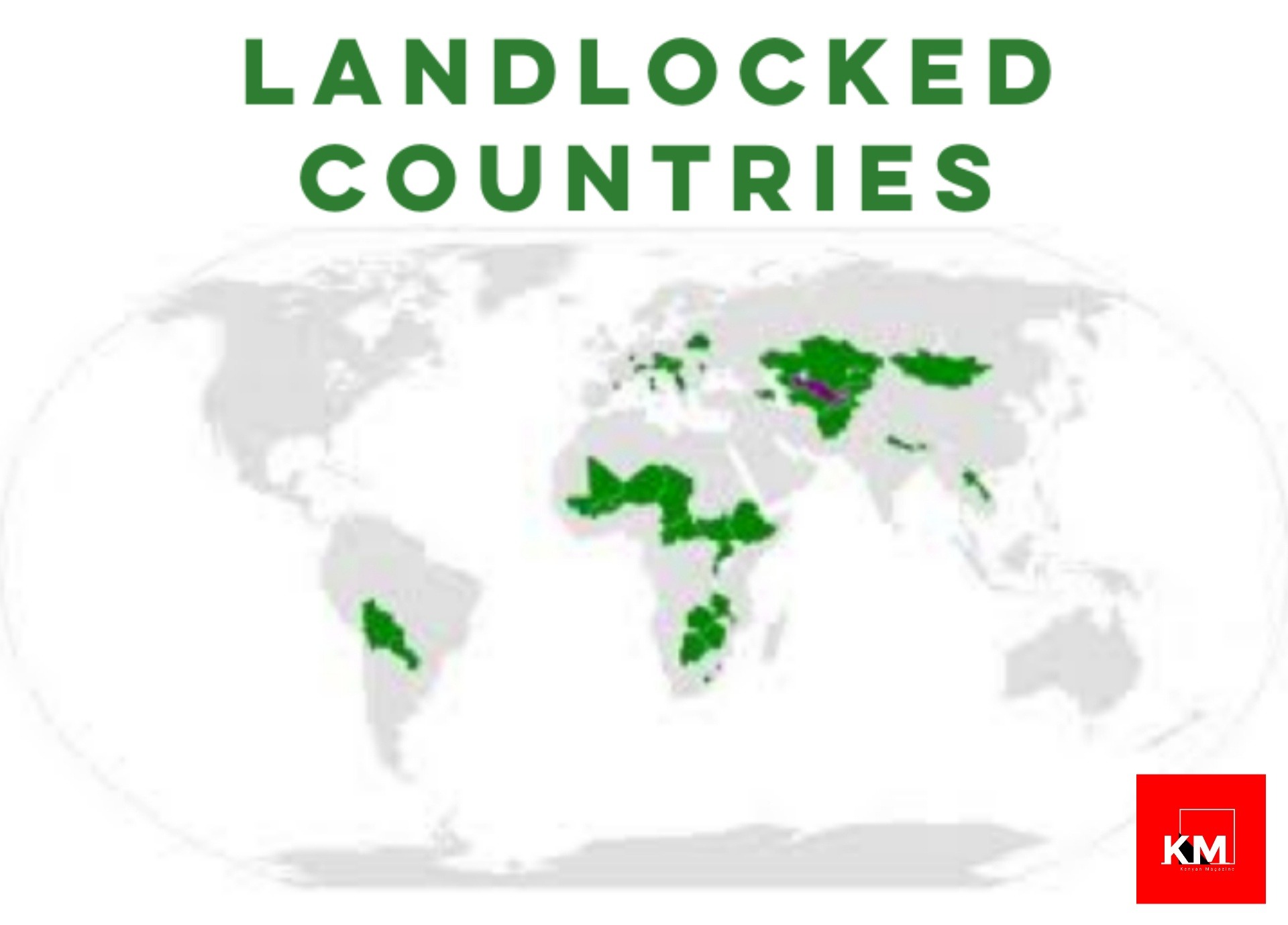 List Of All Landlocked Countries And Their Continents Kenyan