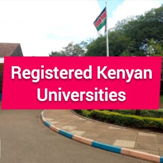 Registered Kenyan Universities