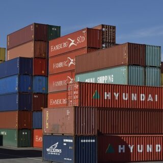 Container logistics transportation