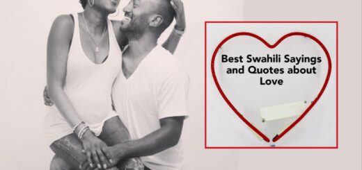 Best Swahili Sayings and Quotes About Love