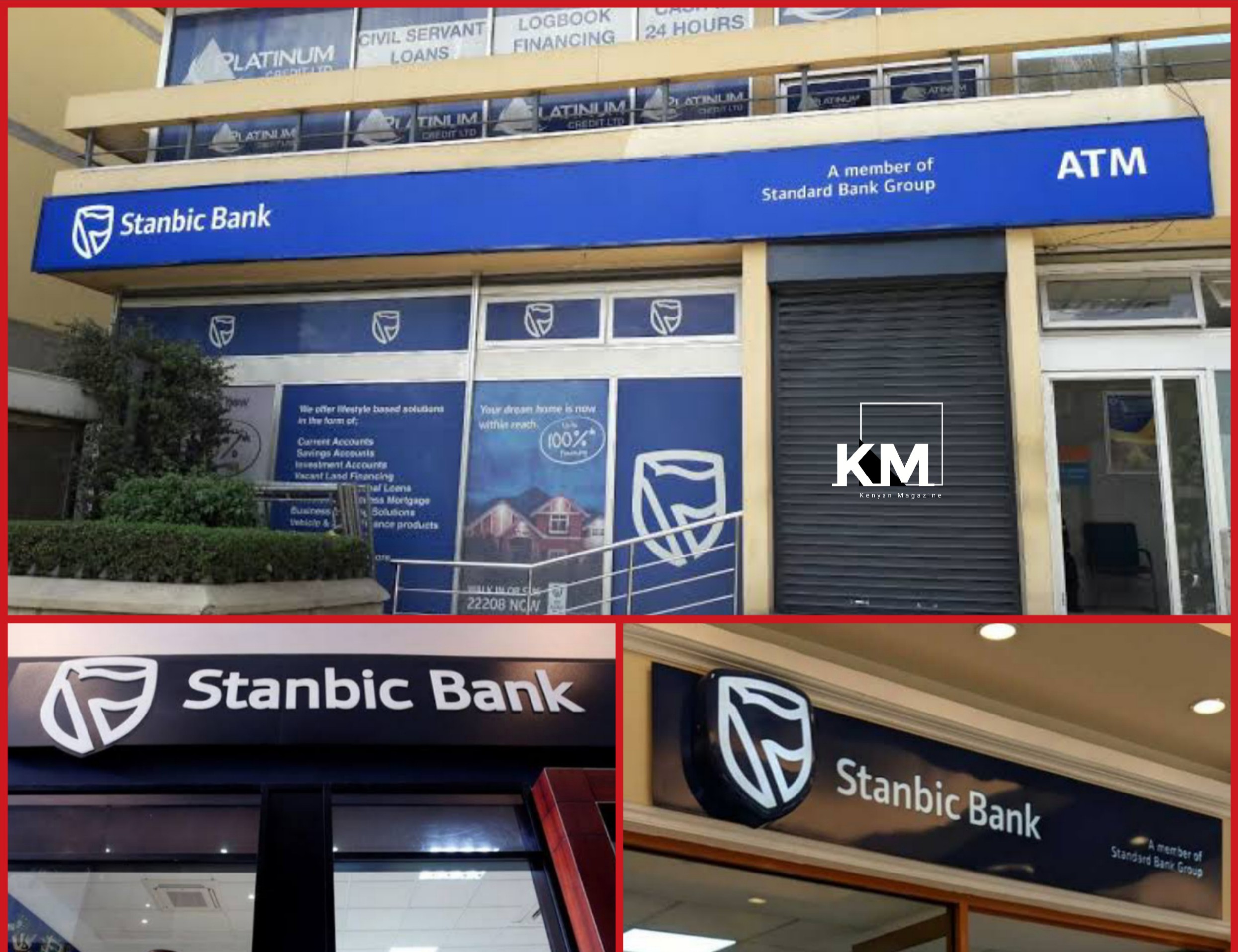 Stanbic Bank Kenya Branches and ATMs