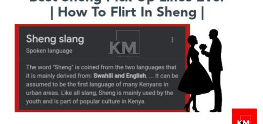 Sheng Lines and how to Flirt in sheng
