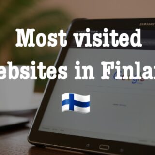Most visited websites in Finland