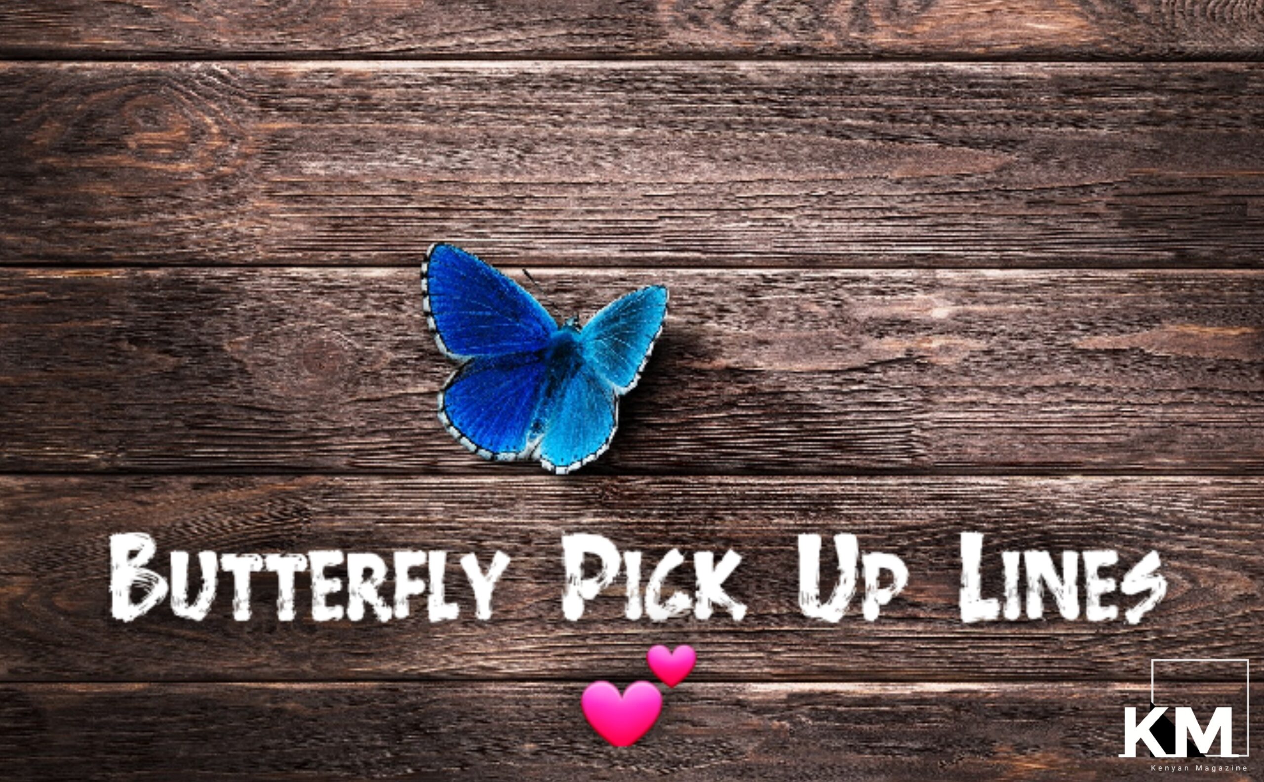 Butterfly pick up lines