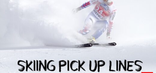 Skiing Pick up lines