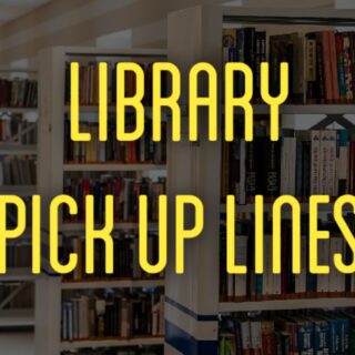 Library pick up lines
