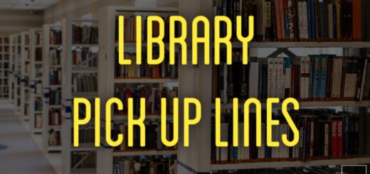 Library pick up lines