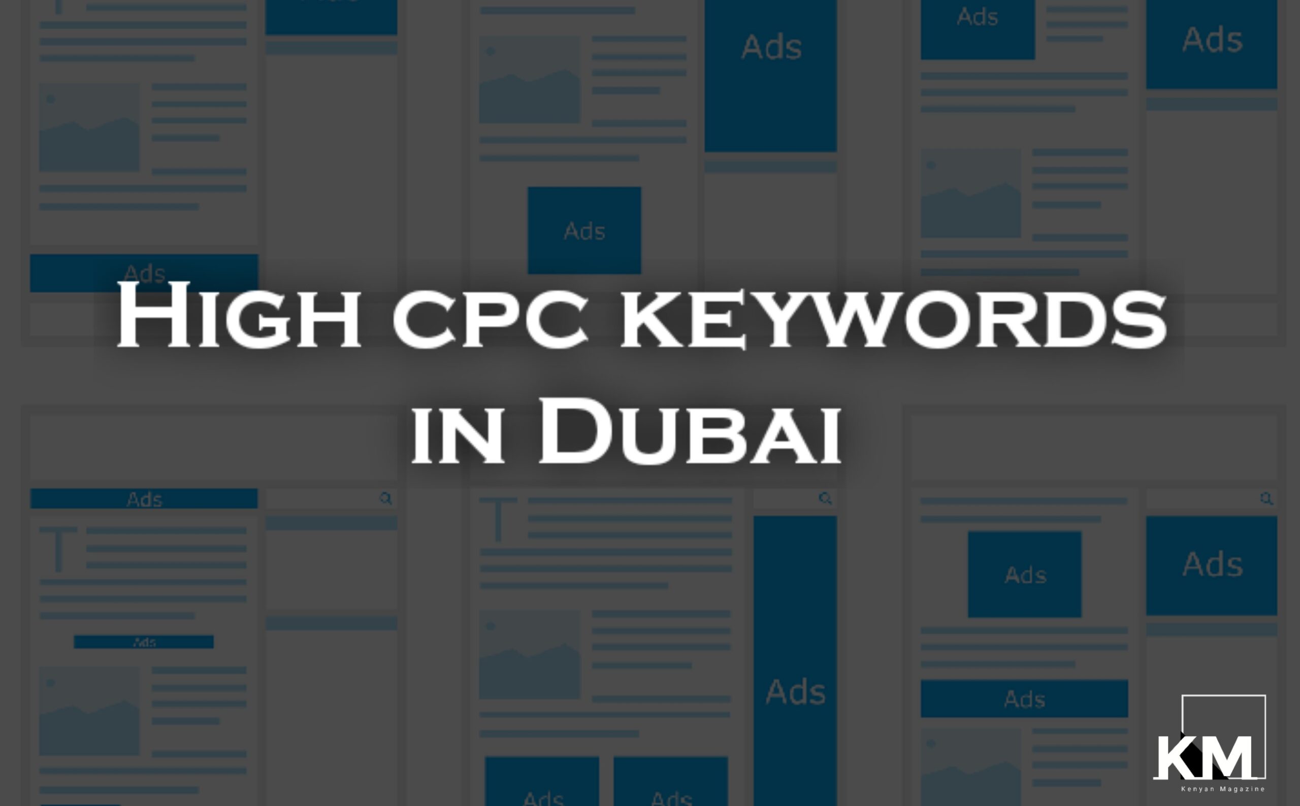 High cpc keywords in Dubai