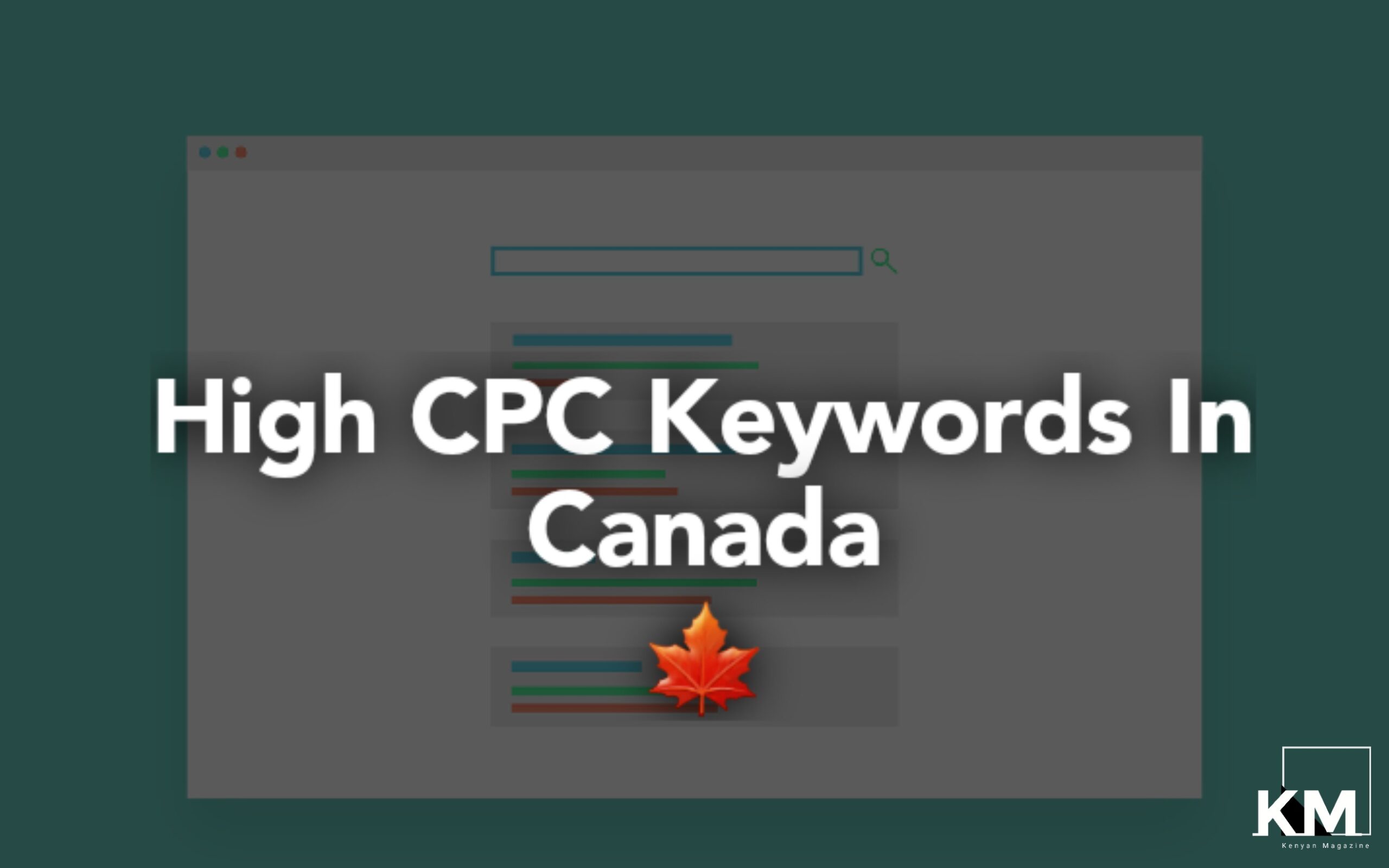 High CPC Keywords In Canada