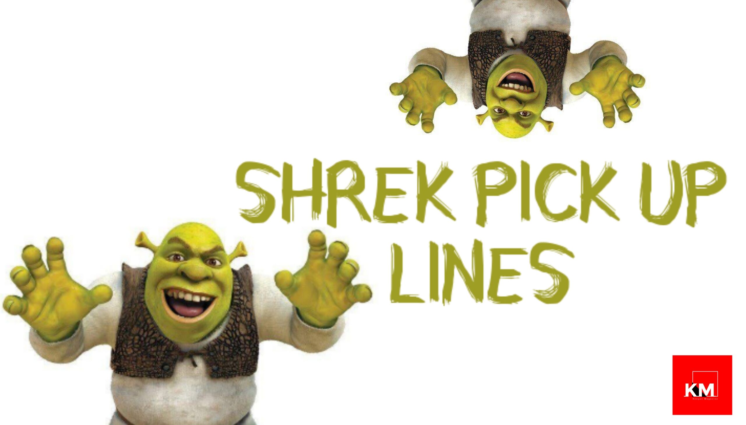 Shrek the ogre pick up lines
