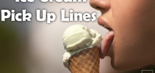 Ice cream Pick up lines