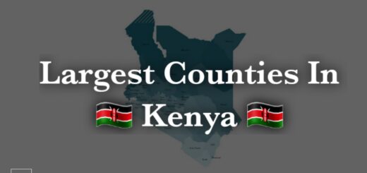 Largest Counties in Kenya