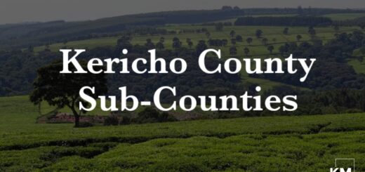 Kericho County Sub-Counties