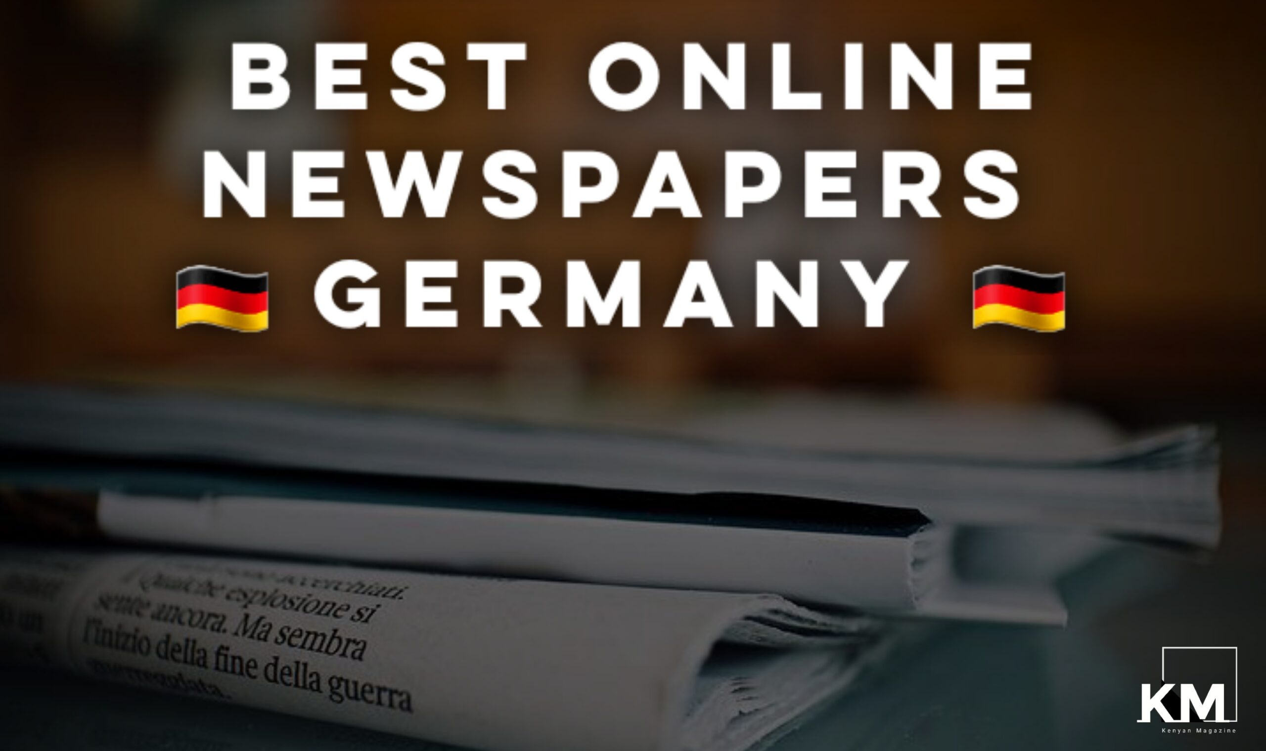 Best online newspapers in Germany