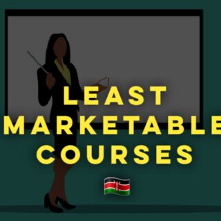 Least marketable courses in Kenya