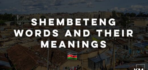 Shembeteng Words And their meanings (Shembeteng Dictionary)