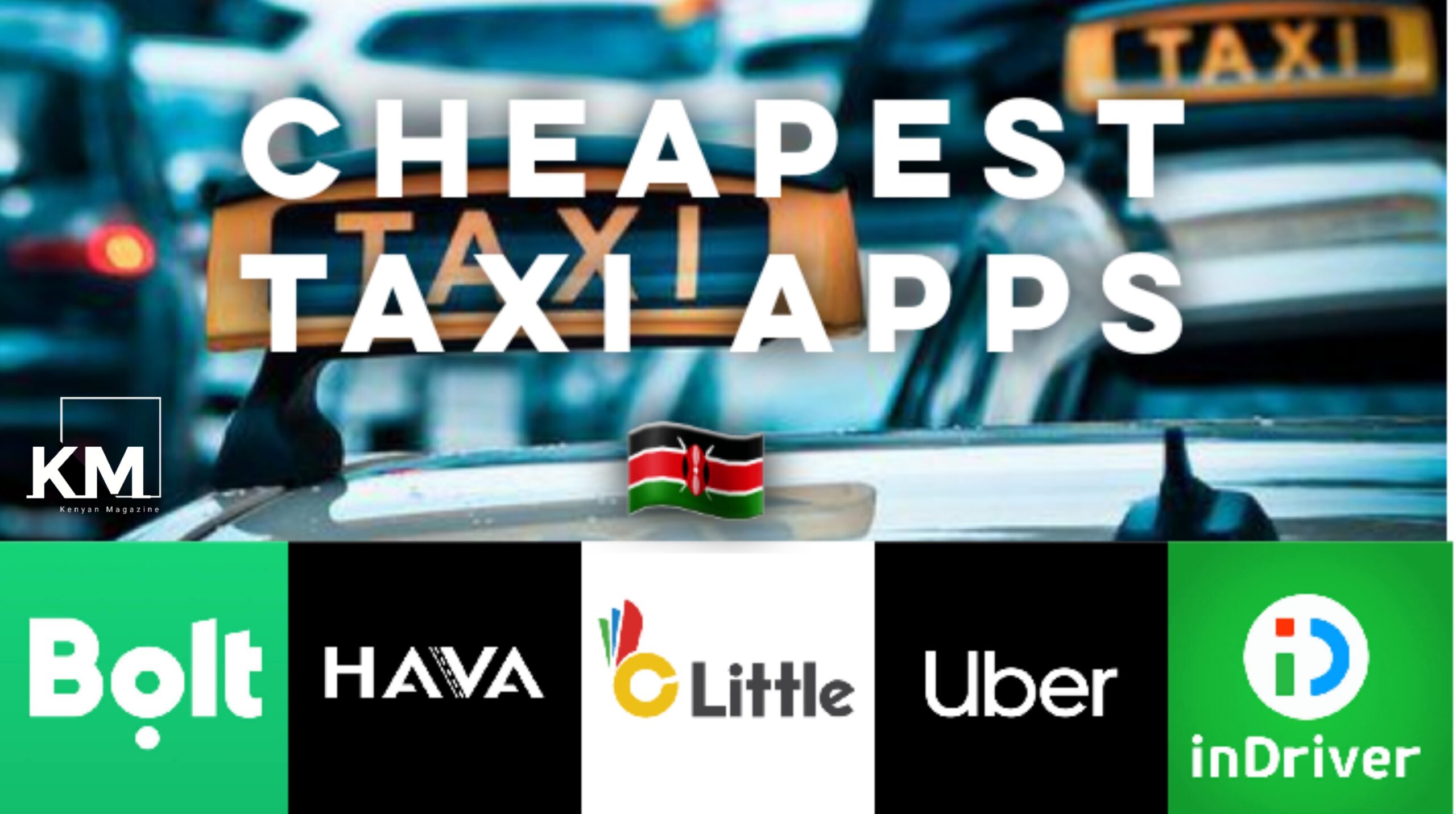 Cheap taxi apps in Kenya