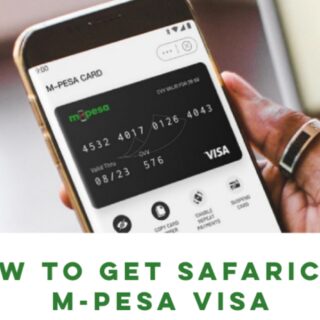 How to get MPESA VISA CARD