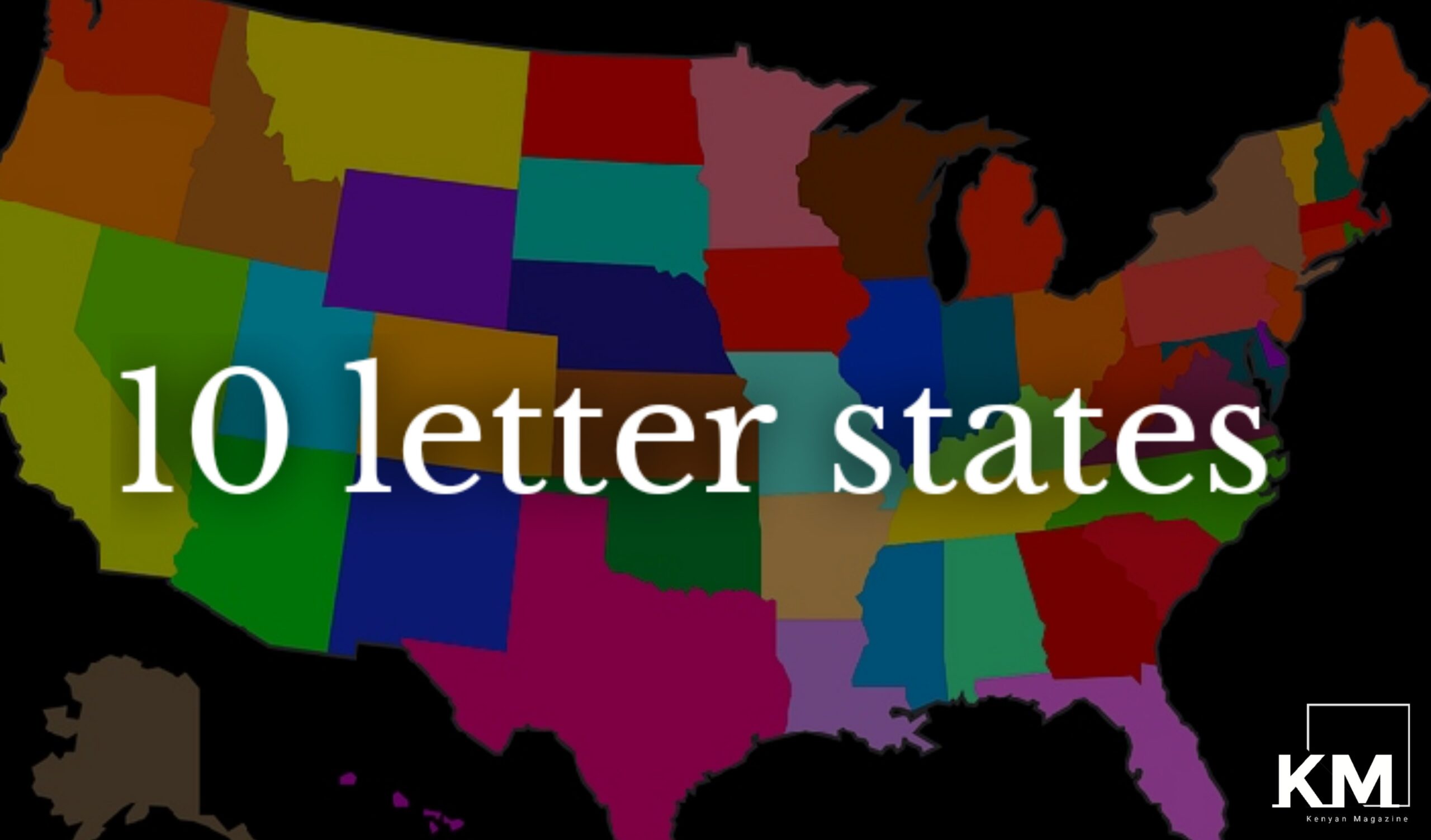 10 letter states