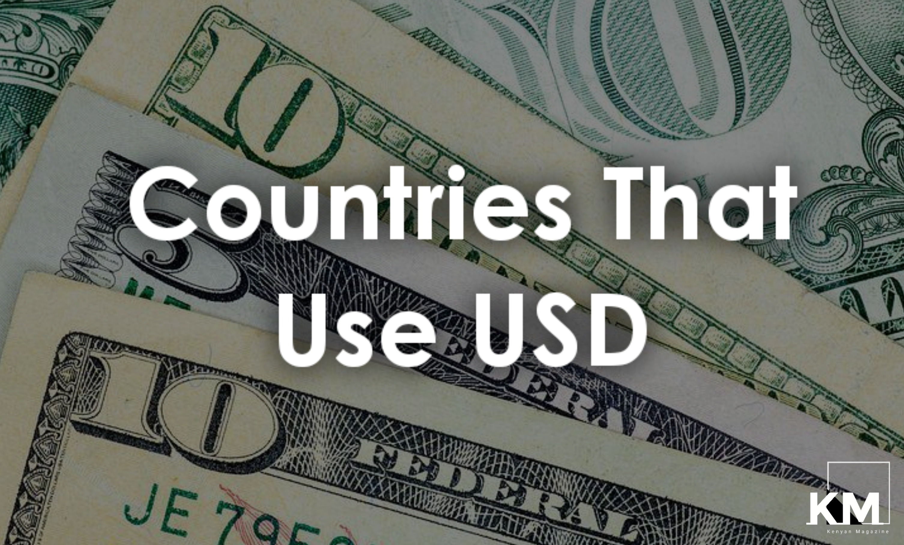 Countries that use USD