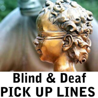 Blind and deaf pick up lines