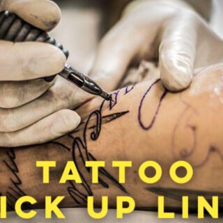 Tattoo pick up lines