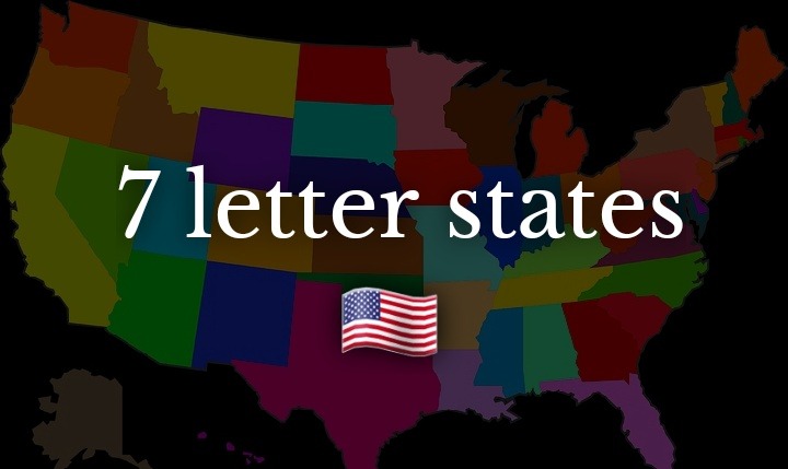 7 letter states