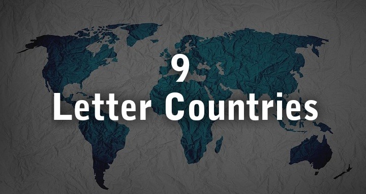 9 letter countries