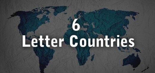 6 letter countries