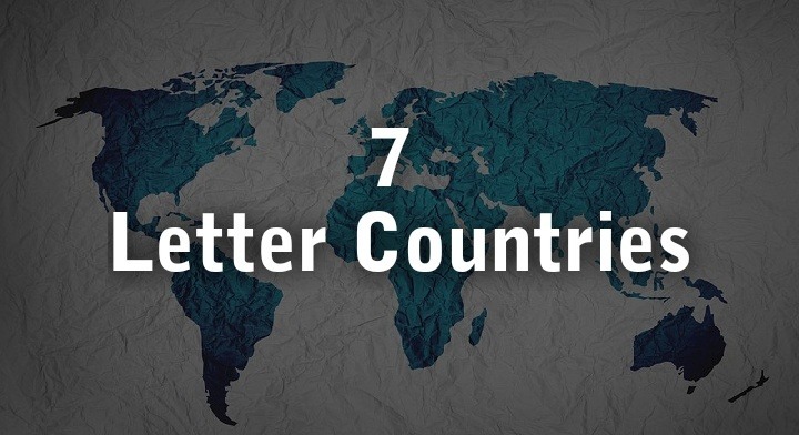 7 letter countries