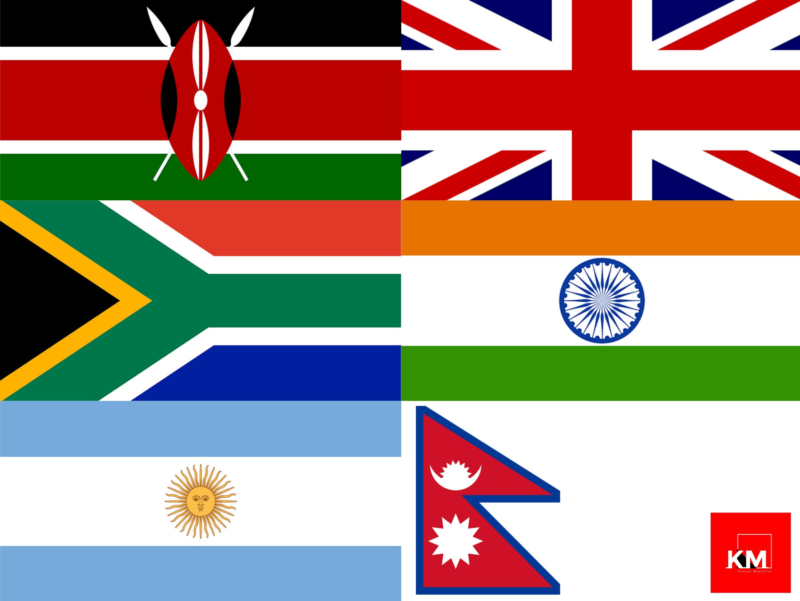 Top 20 Countries With The Most Beautiful Flags 2022 Kenyan Magazine