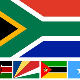Most beautiful flags in Africa