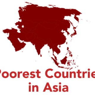 Poorest countries in Asia