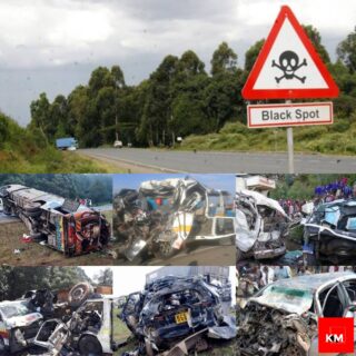 Dangerous Kenyan Roads (black spots)
