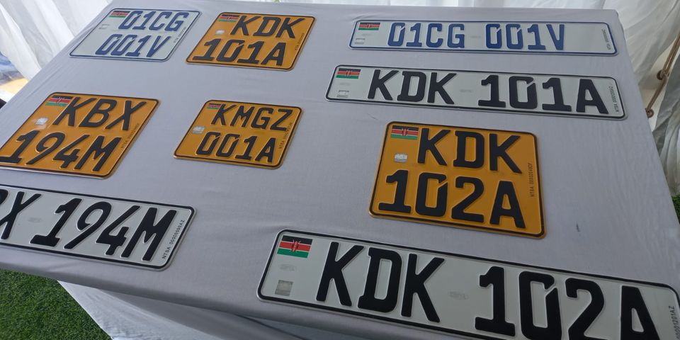 New Digital Number Plate Kenya