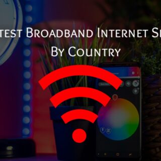 Fastest Broadband Internet Speeds by country