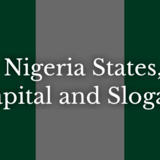 Nigerian state slogans