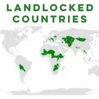 Landlocked Countries in the world