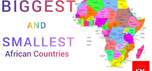 Biggest and smallest African countries