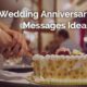 Wedding Anniversary Cake Messages