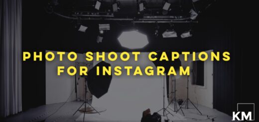 Captions for Instagram photoshoot