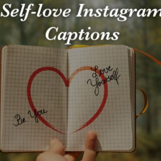 Self-love Instagram captions