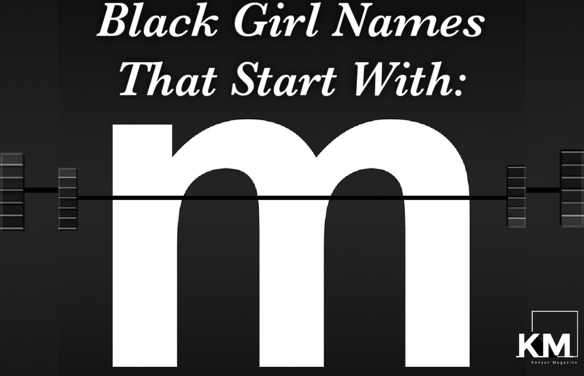 Black Girl Names That start with M