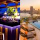Rooftop bar in Cairo