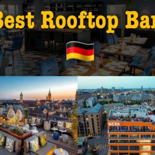 Rooftop bar in Germany