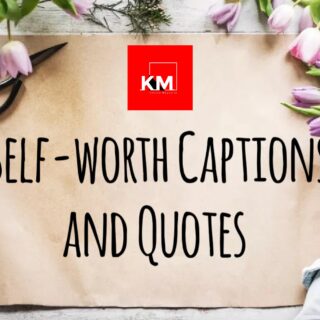Self-worth captions for Instagram