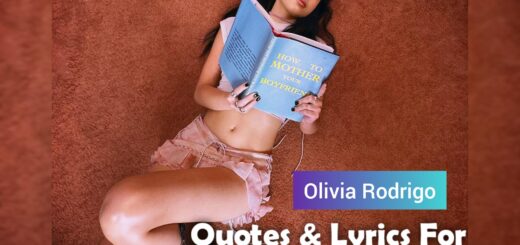 Olivia Rodrigo Quotes and captions