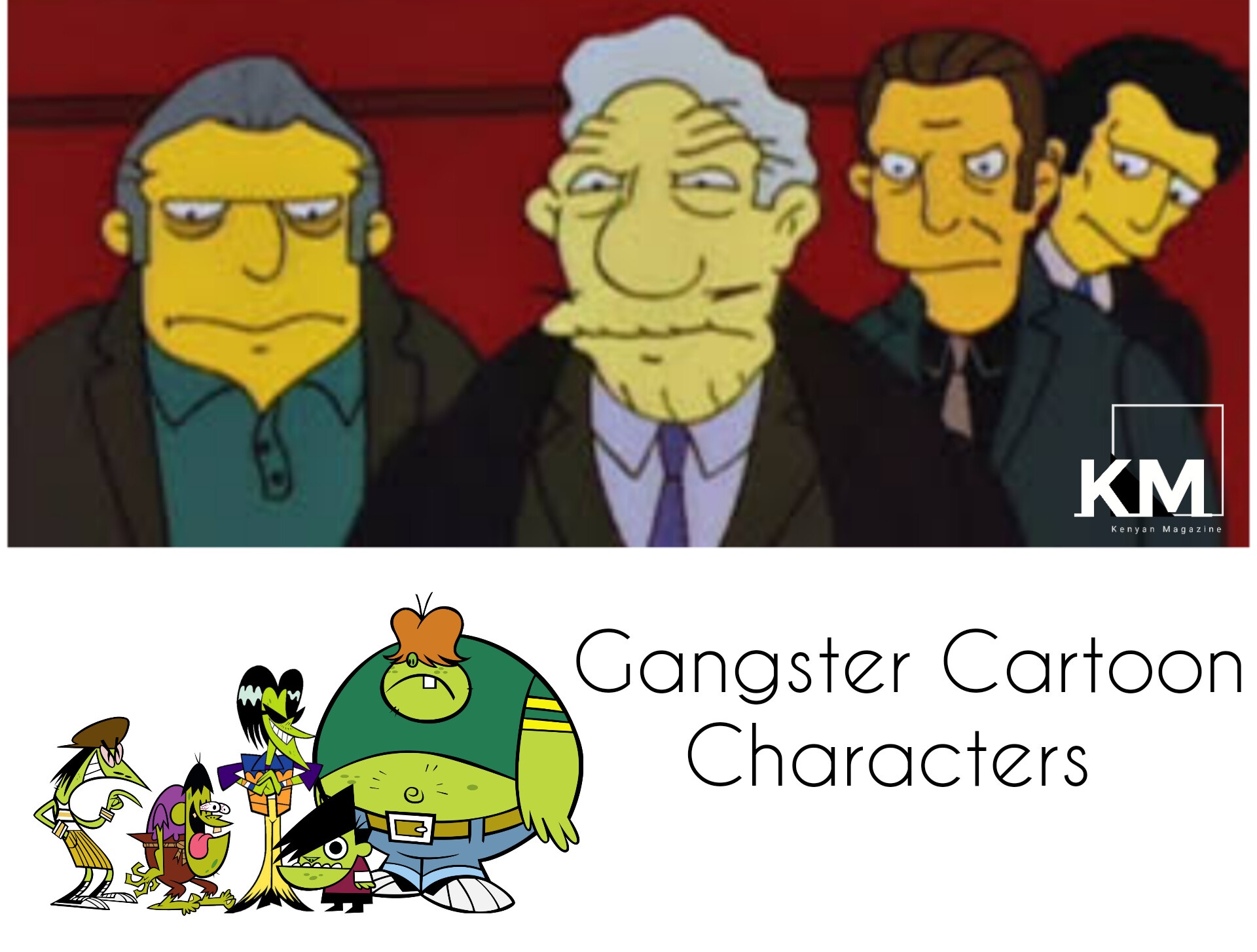 Gangster Cartoon characters