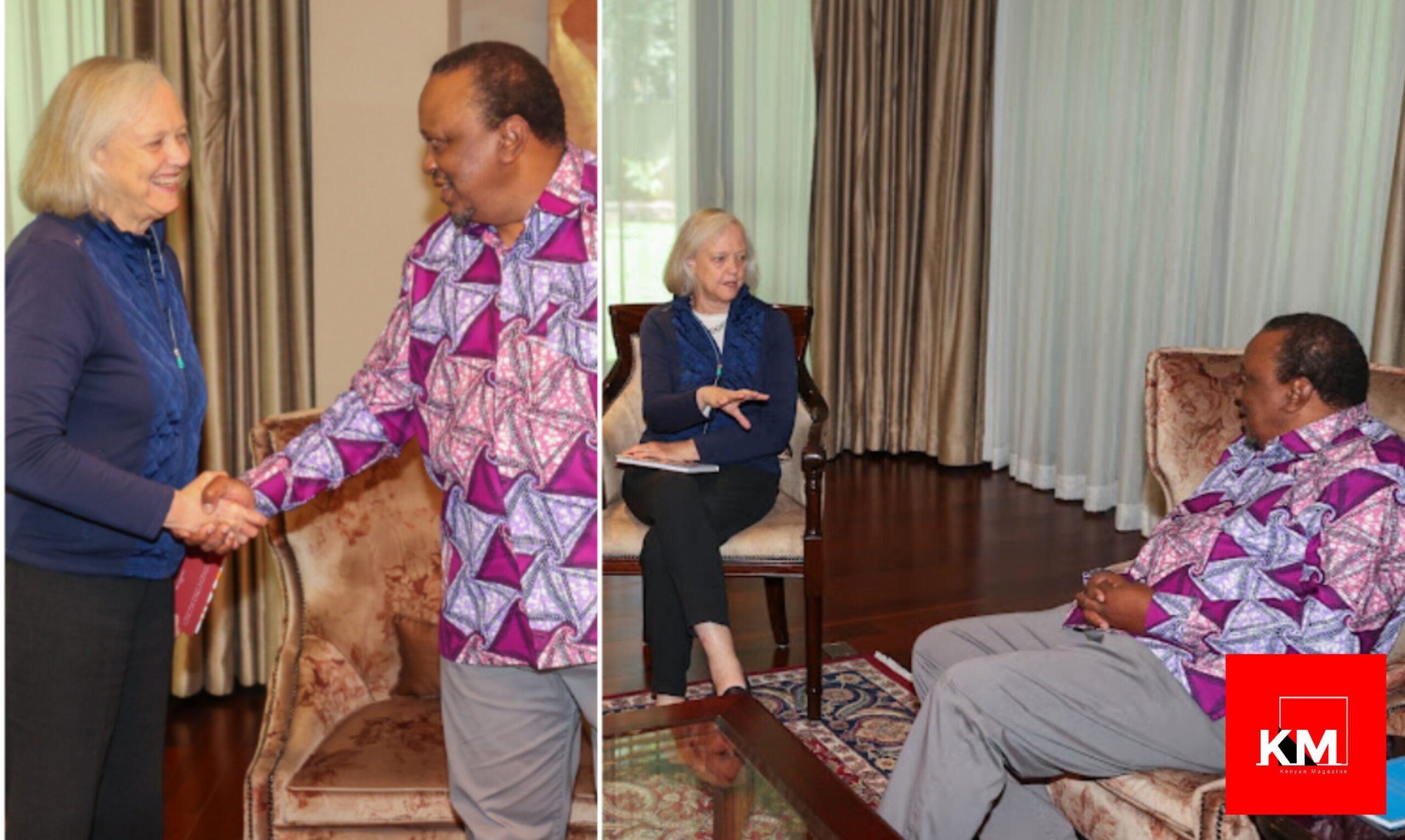 Uhuru meets US Ambassador to Kenya Meg Whitman