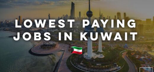 Lowest paying jobs in kuwait